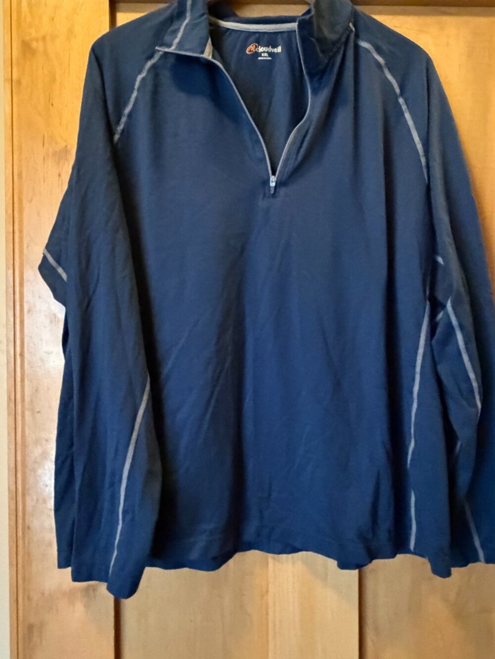 Cloudveil long sleeve 1/4 zip pullover XXL
